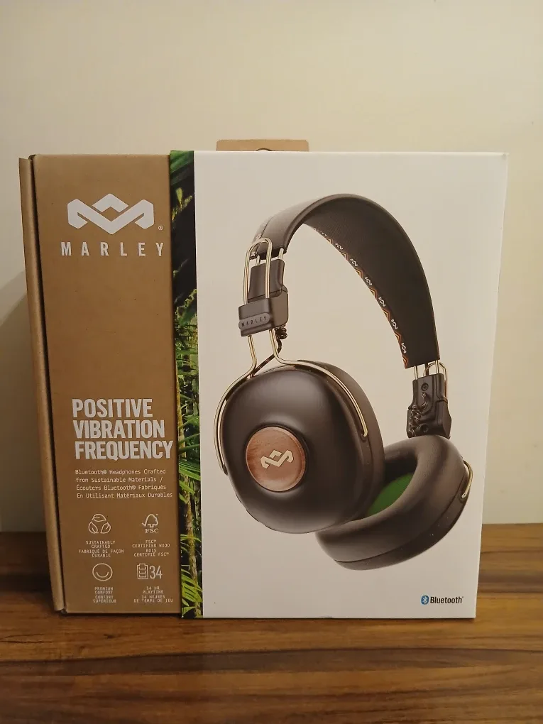 New Marley Bluetooth Headphones