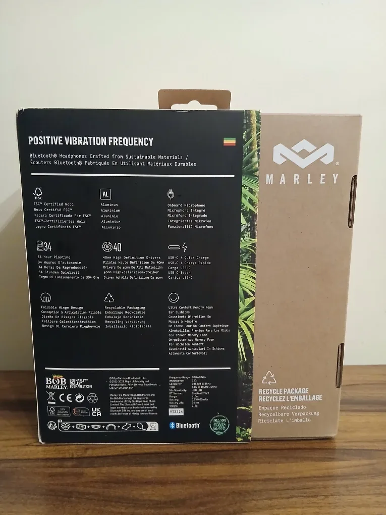 New Marley Bluetooth Headphones image indicator(3)