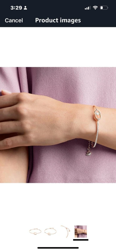Swarovski Sparkling Dance North Bangle Bracelet - photo 2