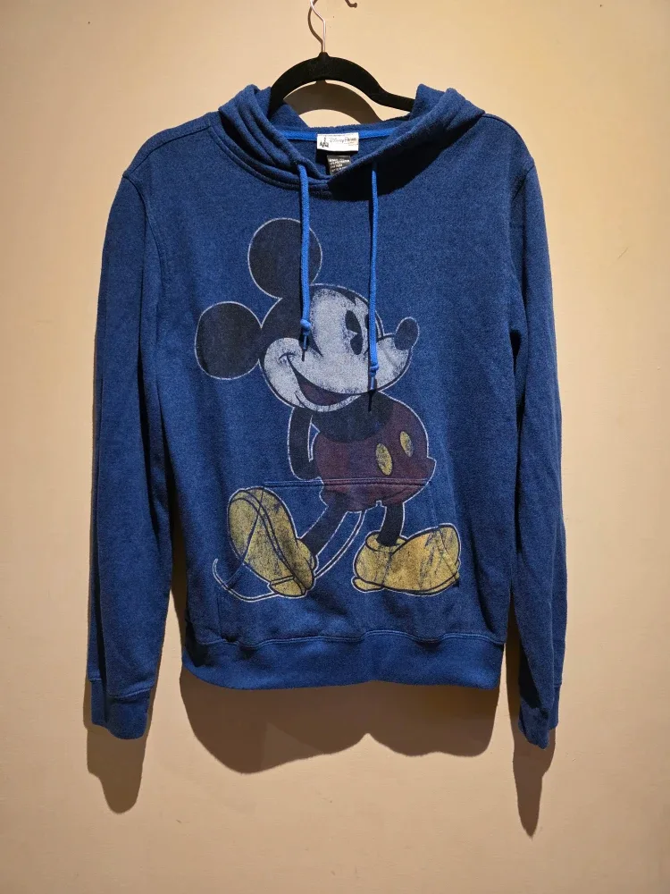 Disney Mickey Mouse Blue Hoodie small