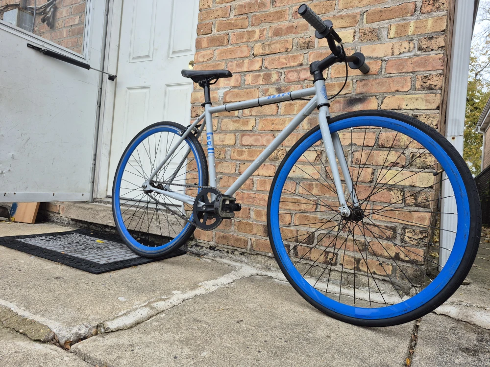 Draft Bikes Fixed Gear Bike - Blue