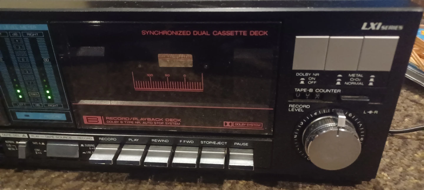 LXI Series Dual Cassette Deck #clean out - photo 3