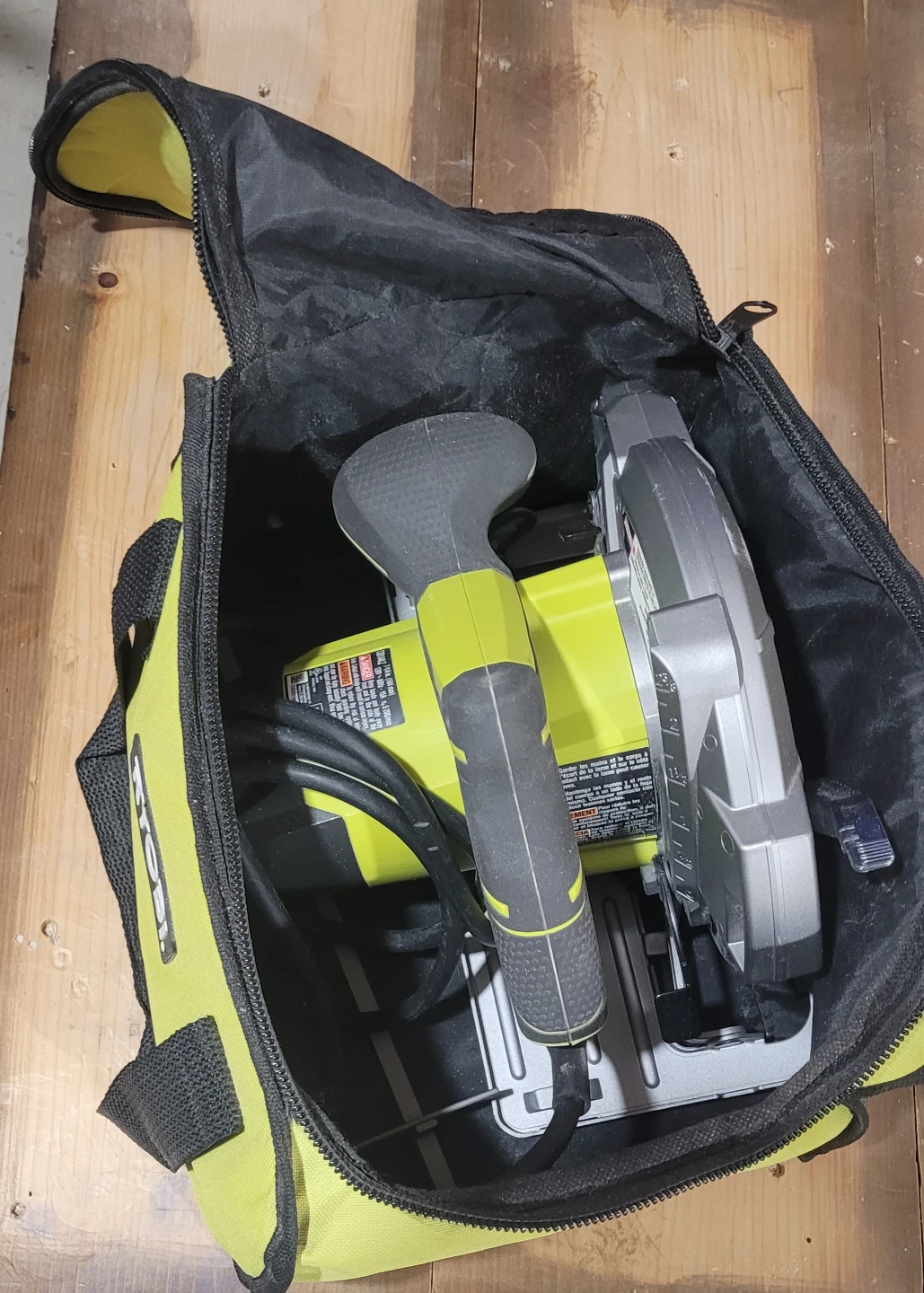 Ryobi Circular Saw W/Laser-/ - with Diablo Blade - photo 3