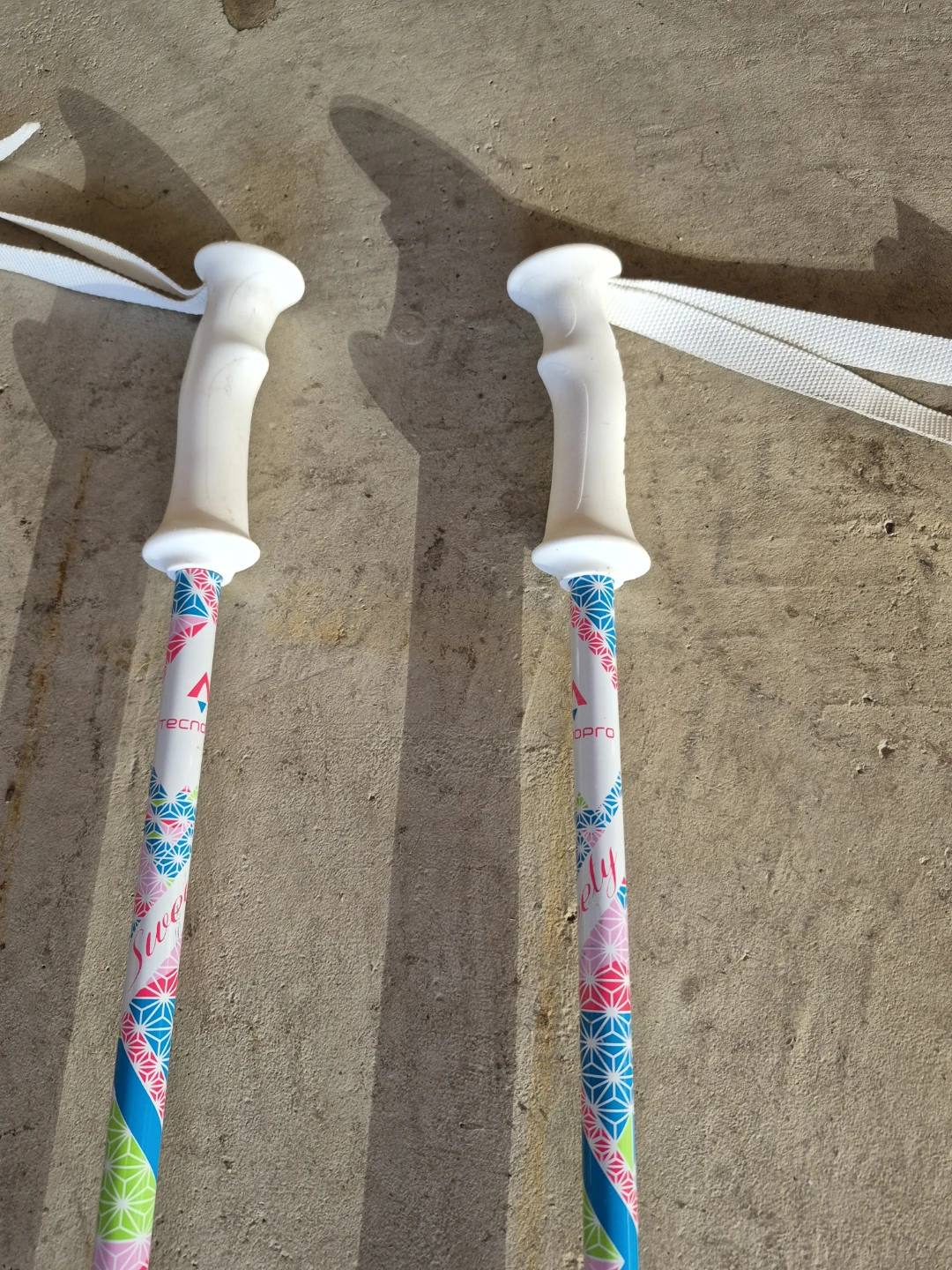 Tecno Pro Ski Poles - great quality - 90cm - photo 2