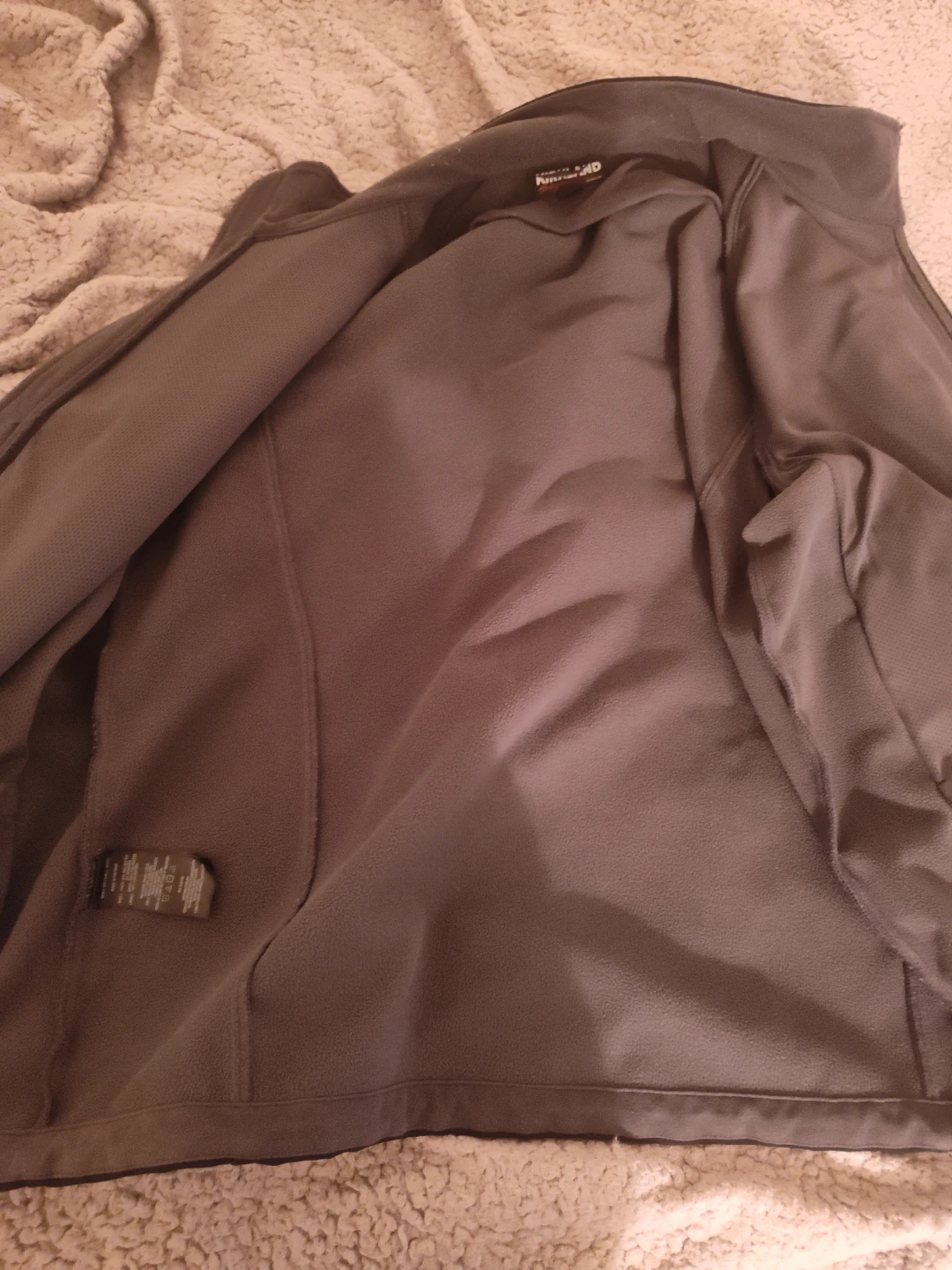 Men's Black Softshell Jacket - photo 2