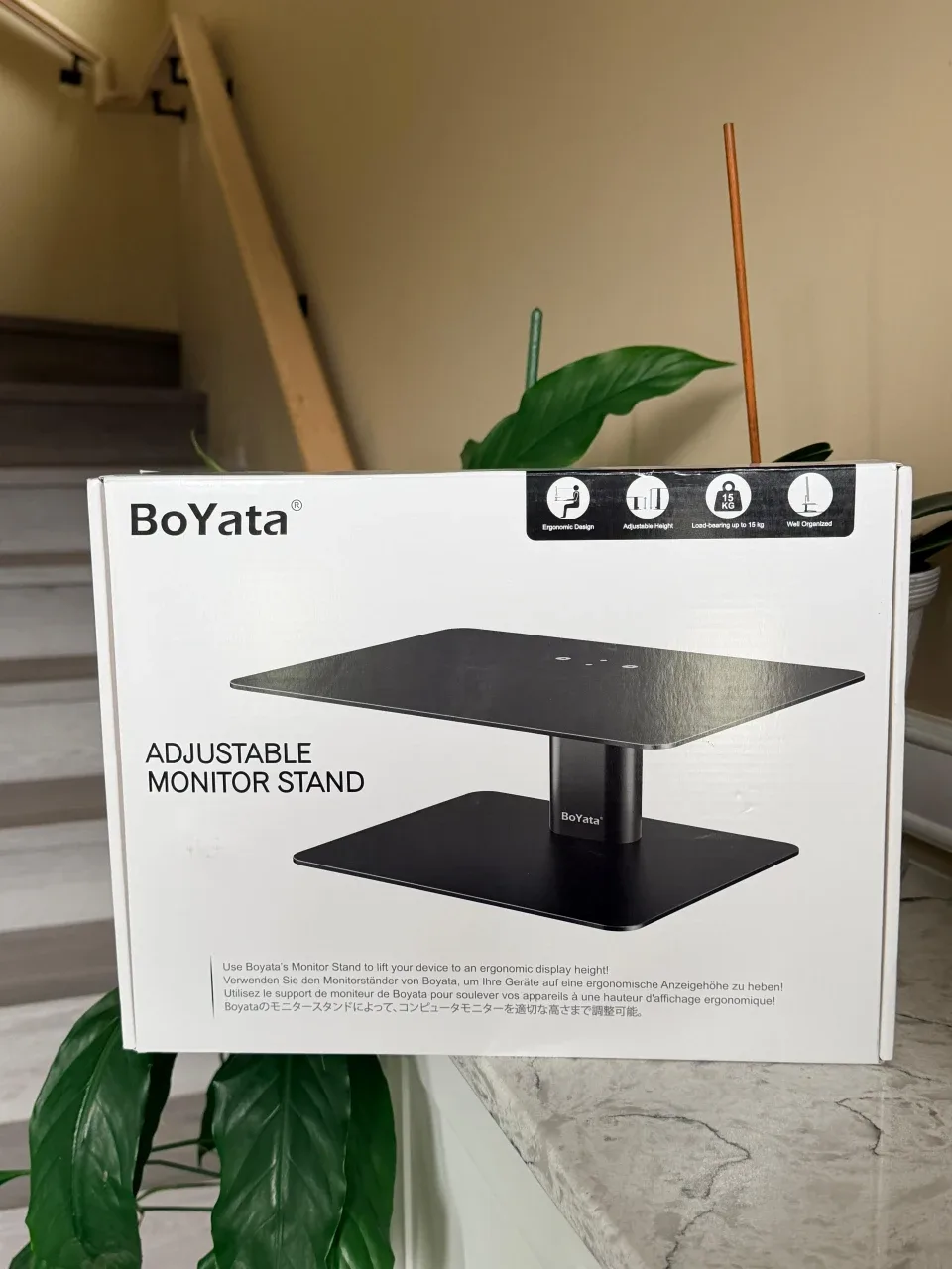 BoYata Adjustable Monitor Stand