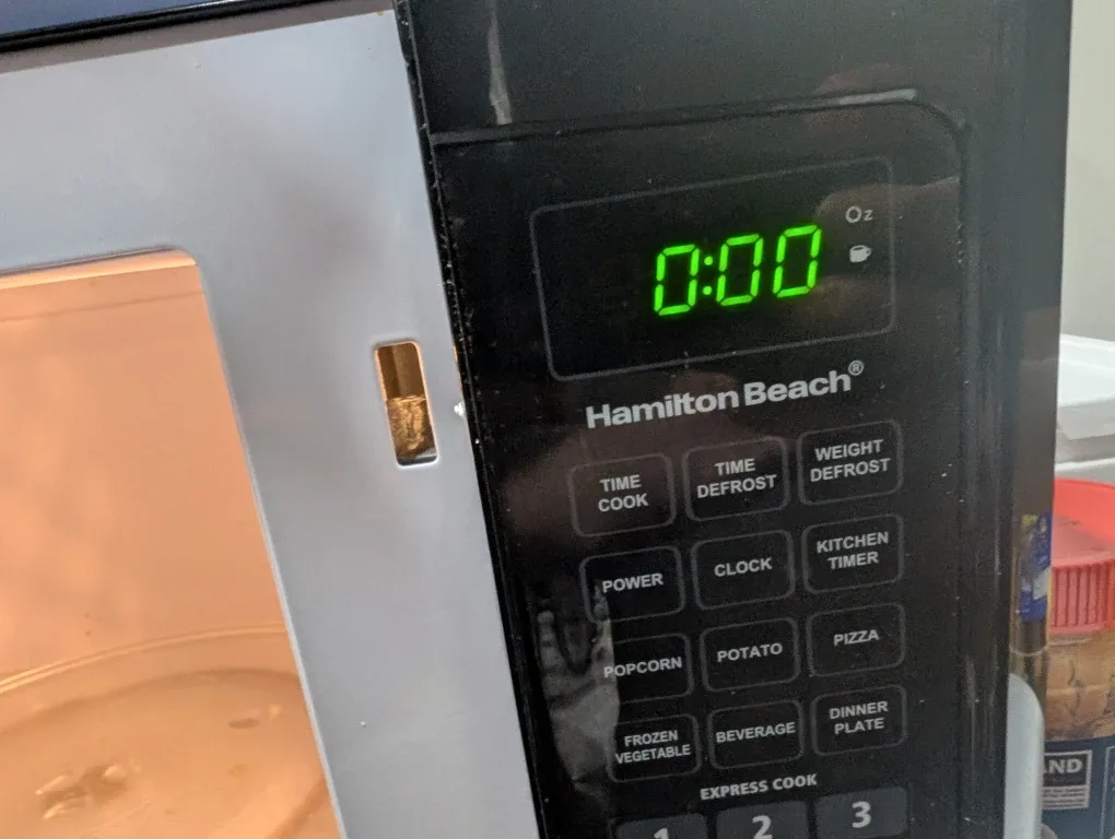 Hamilton Beach Microwave image indicator(3)