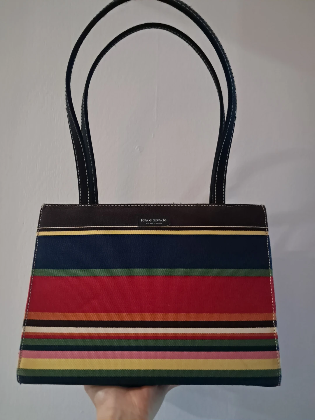 Kate Spade Striped Shoulder Bag
