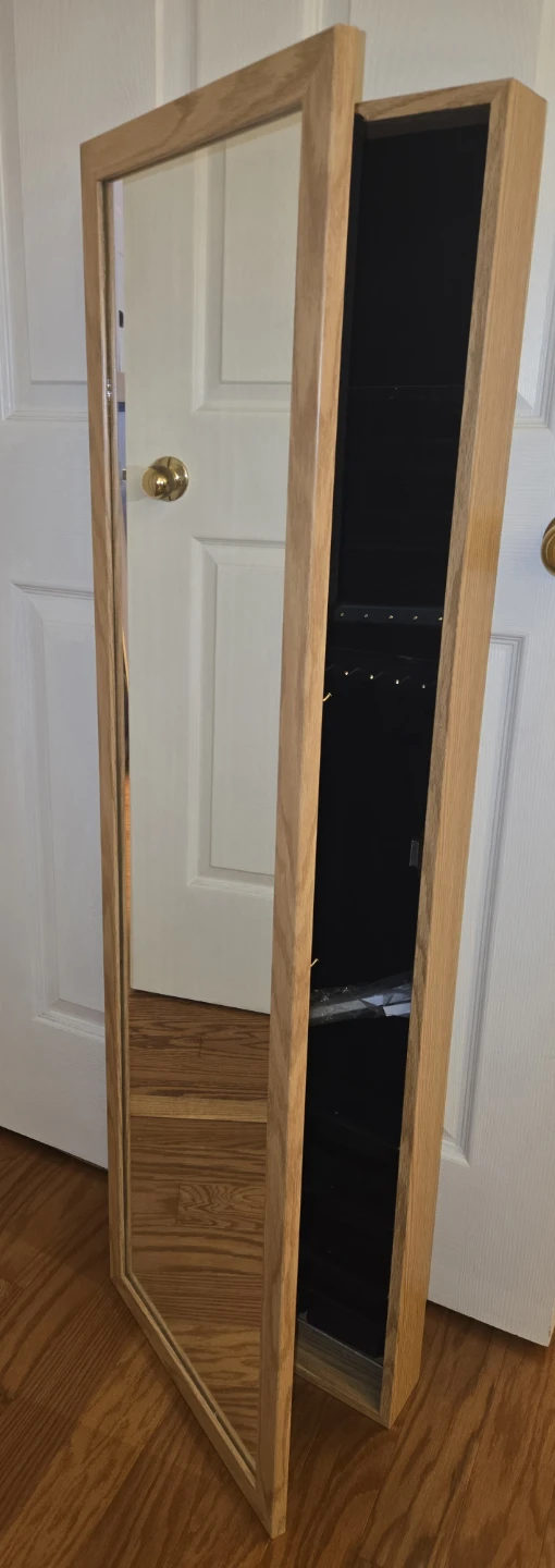 Jewelry Armoire Full Length Mirror