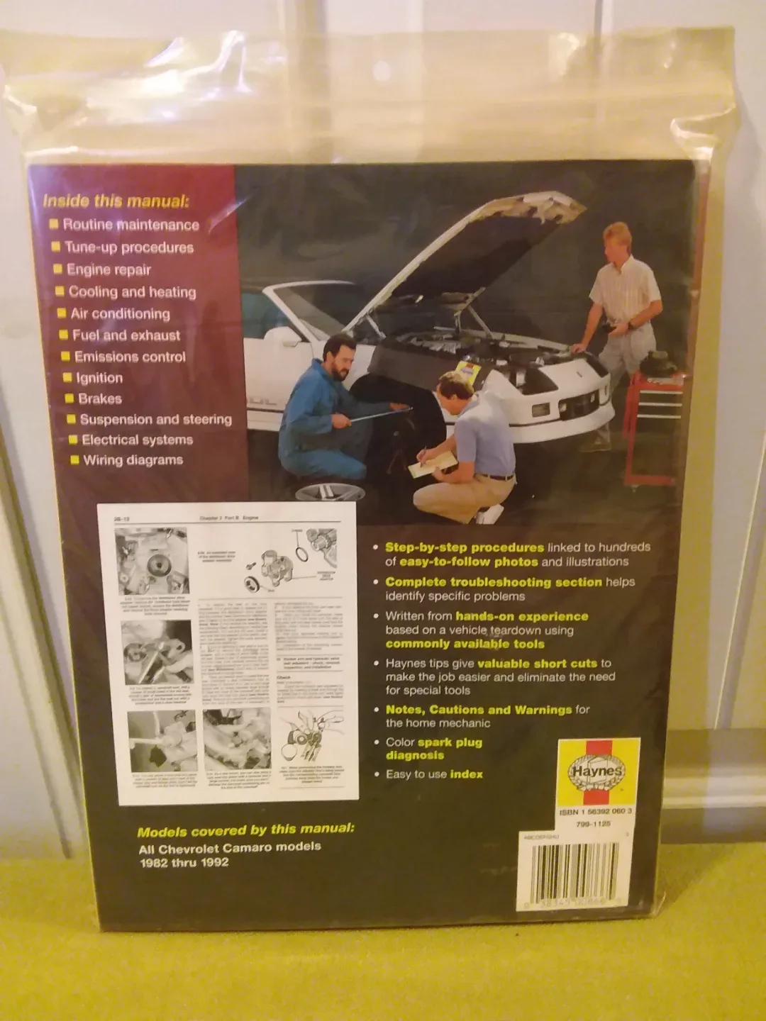 ➡️ Chevrolet Camaro Haynes Repair Manual (1982-1992) - #Cleanout image indicator(2)