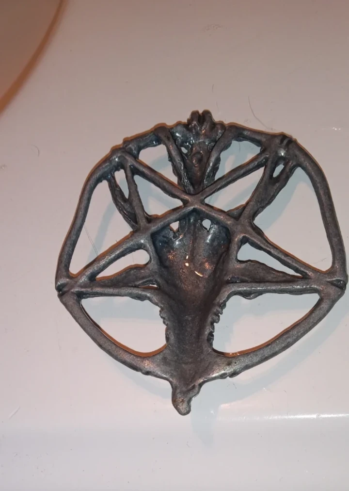 Utra Rare Vintage "Paul Booth "Baphomet" Pendant - photo 4