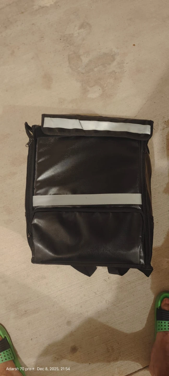 Food Delivery bag for $25