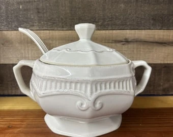 Gibson Elite Havenwood Stoneware Tureen with Ladle - photo 2