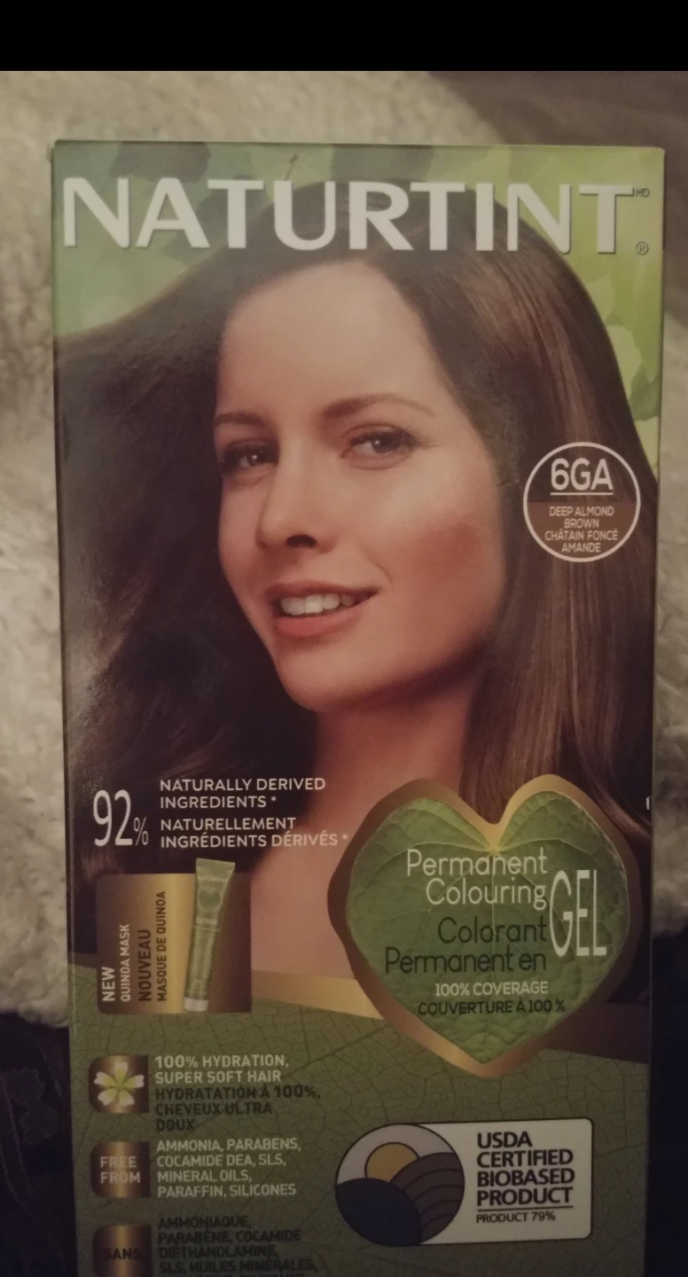 Naturtint 6GA Deep Almond Brown Hair Dye