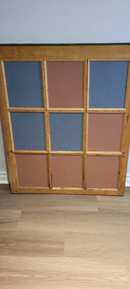 Antique framed Mirror image indicator(4)