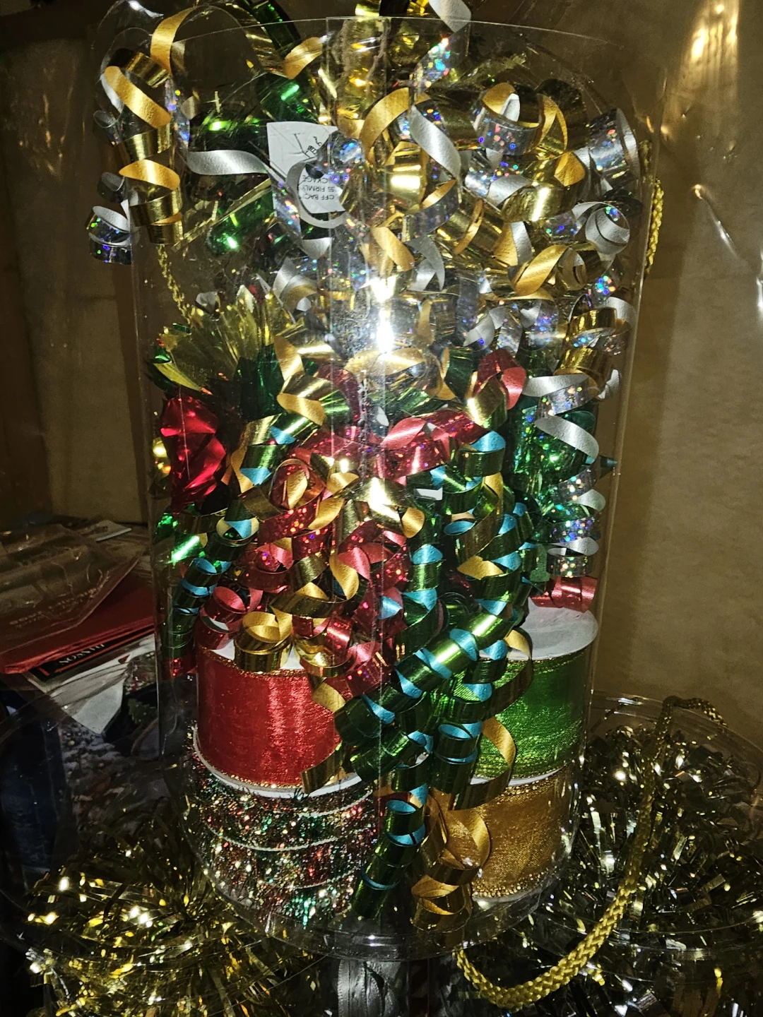 Ribbon & Bows Gift Basket