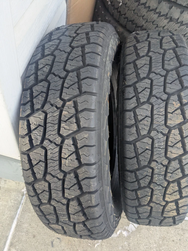 2 winter Handa brand new Tires 225 75 r16 LT call 780 884 7800