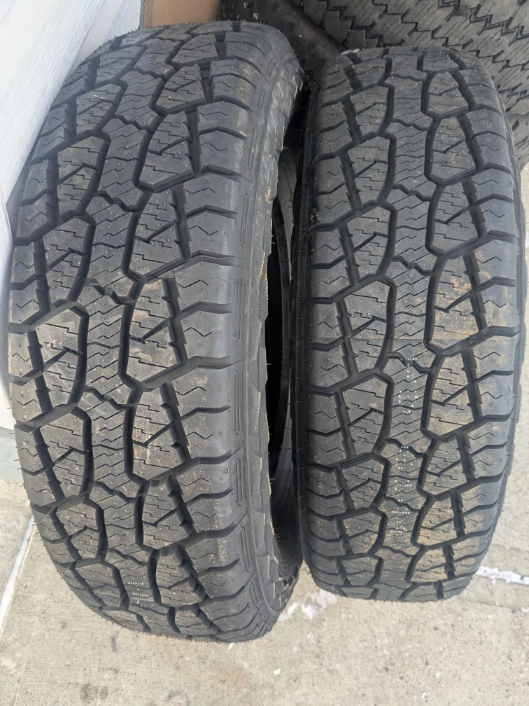 2 winter Handa brand new Tires 225 75 r16 LT call 780 884 7800 - photo 2