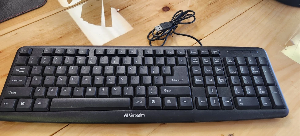 Verbatim Wired Keyboard - Black - photo 2