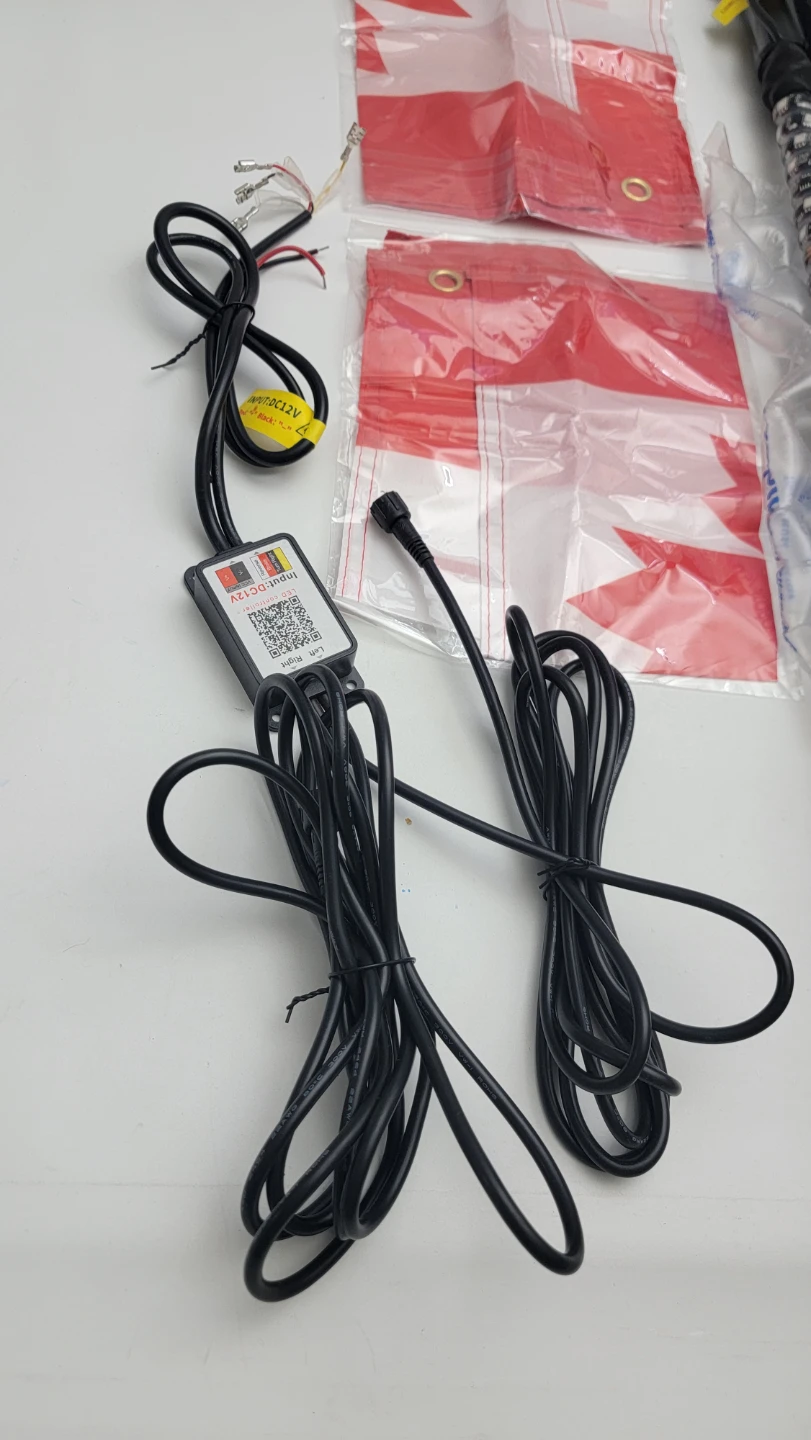 2PC RGB LED Whip Lights 3ft, Spiral Lighted Whips w/ App Control - photo 2