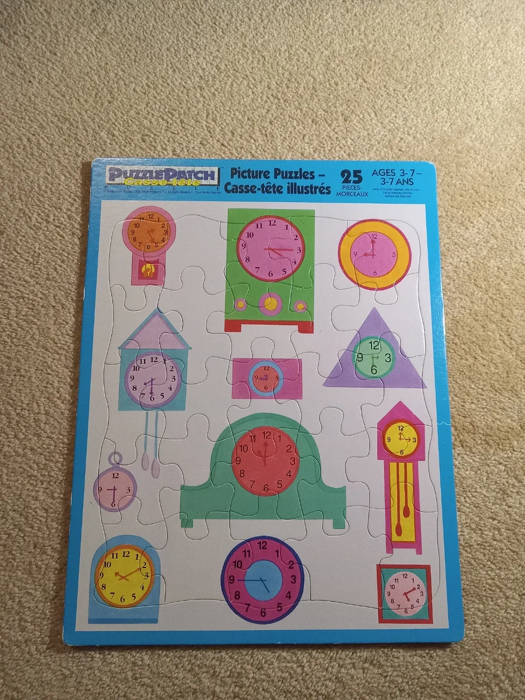 4 PuzzlePatch Picture Puzzles - 25 Pieces, Ages 3-7 image indicator(2)