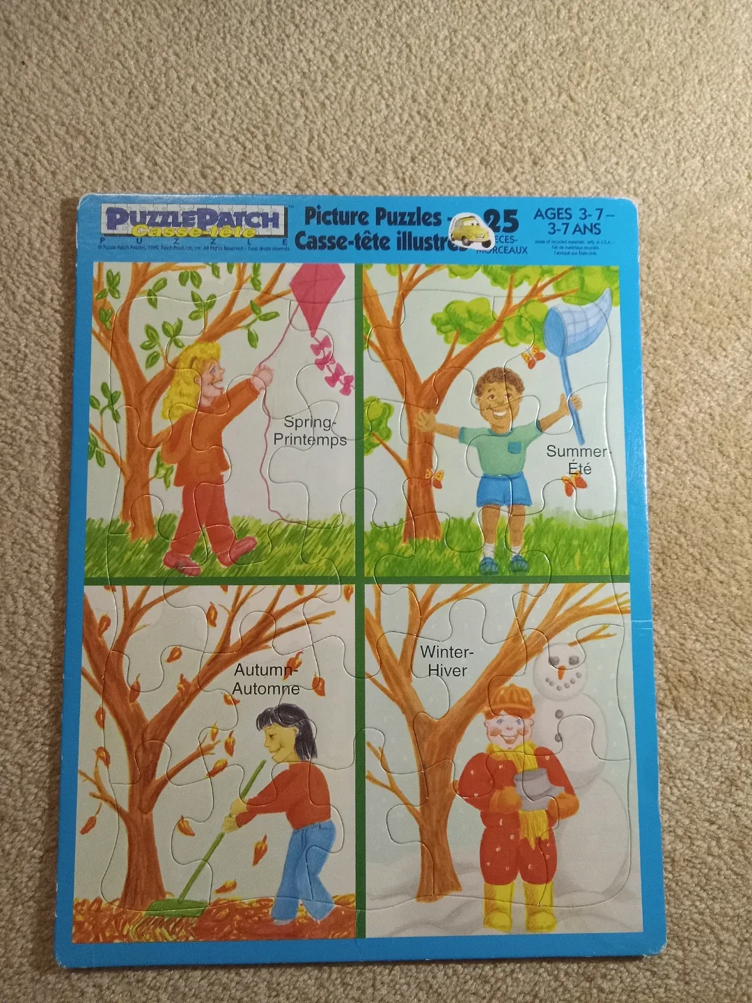 4 PuzzlePatch Picture Puzzles - 25 Pieces, Ages 3-7 image indicator(3)