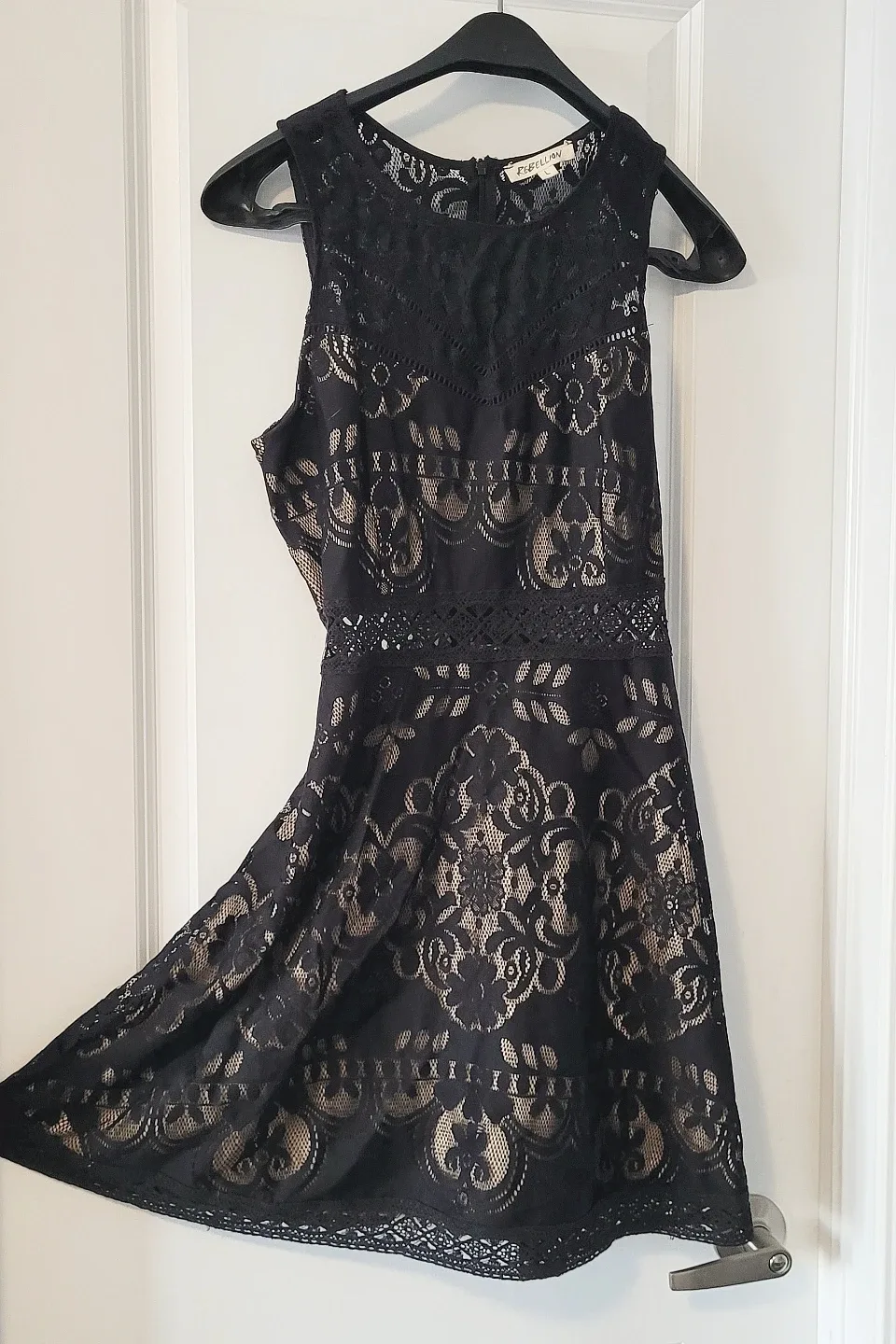 Rebellion Black Lace Dress