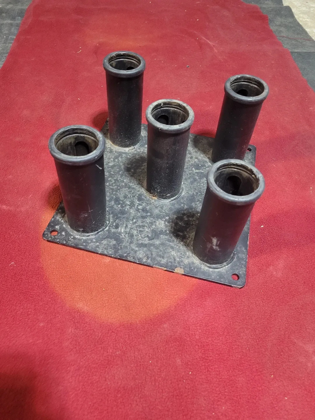 OLYMPIC BAR RACK  HOLDS 5 BARS