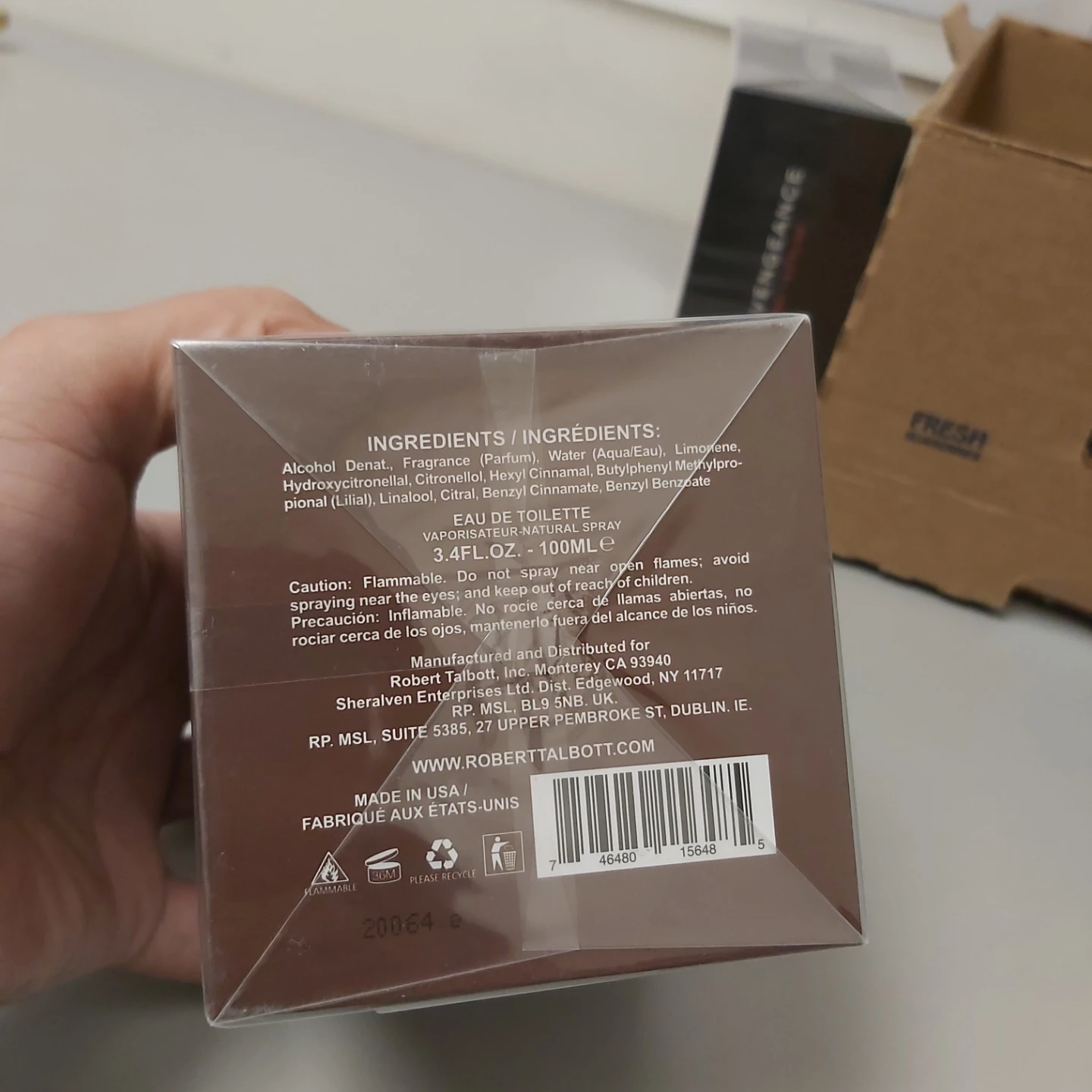 Robert Talbott EDT Perfume ( BNIB) ** Rare gem ** - photo 2