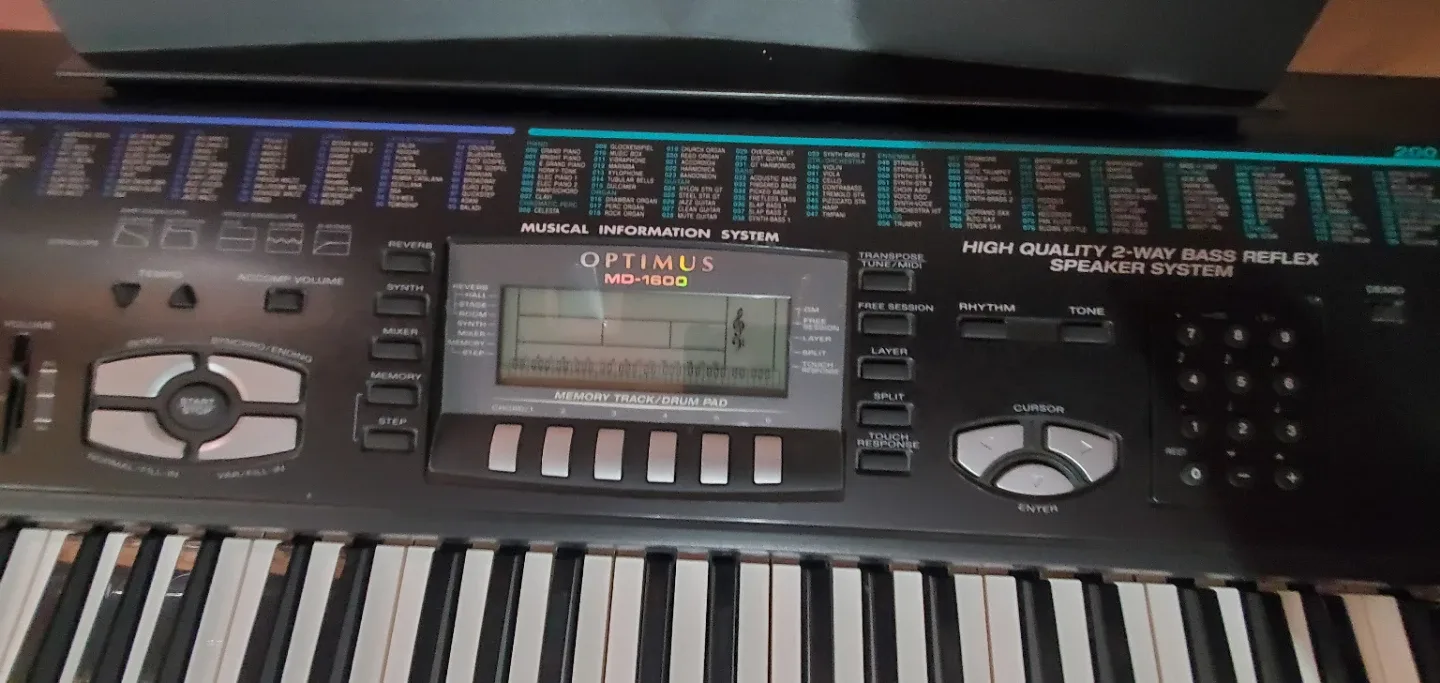 Optimus MD-1600 Keyboard