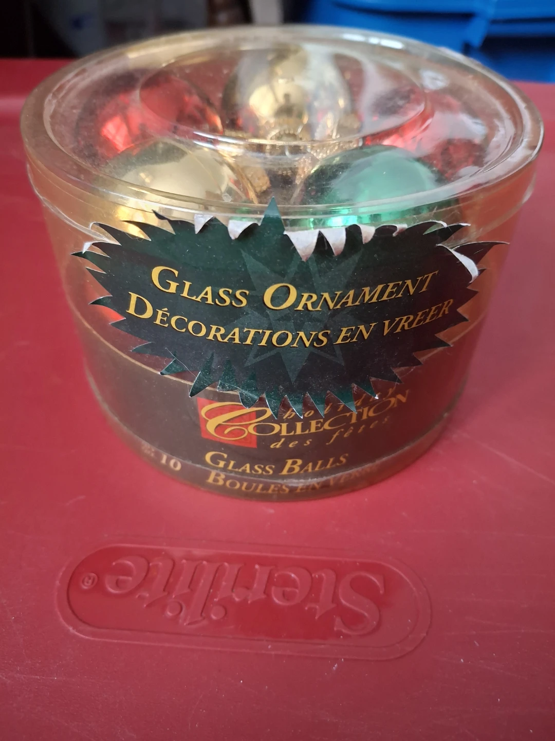 Glass ornaments DUNDELA