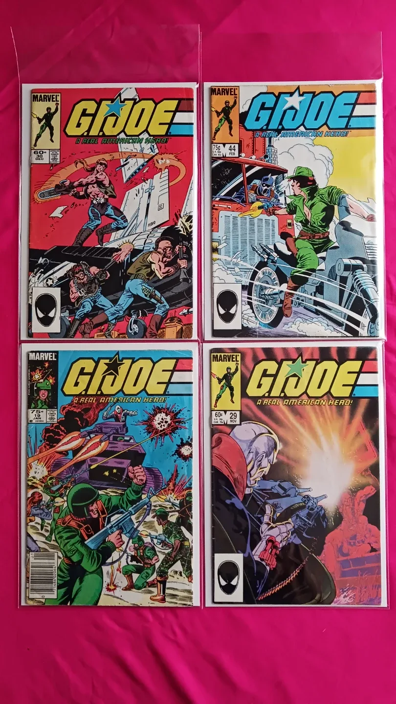 G.I. Joe: A Real American Hero Comic Book Lot