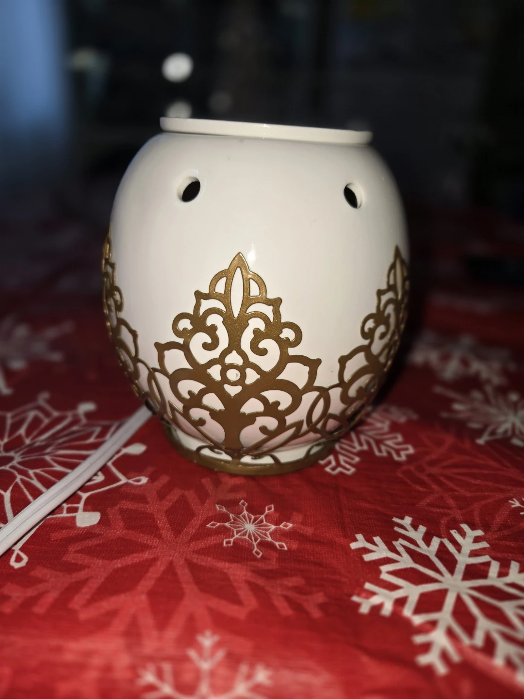 White Ceramic Electric Wax Warmer
