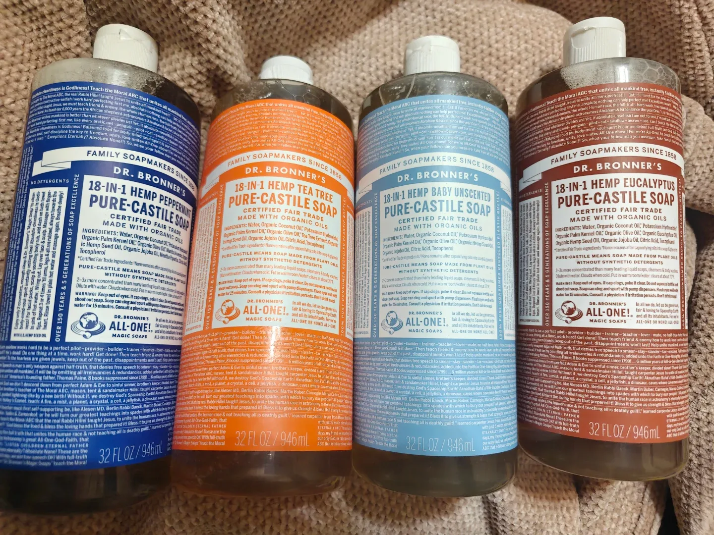 Dr. Bronner's 32oz Pure-Castile Soap #cleanout