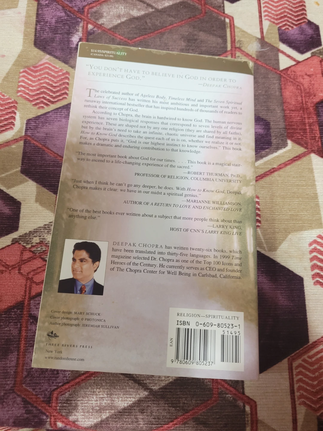 How to Know God by Deepak Chopra - photo 2