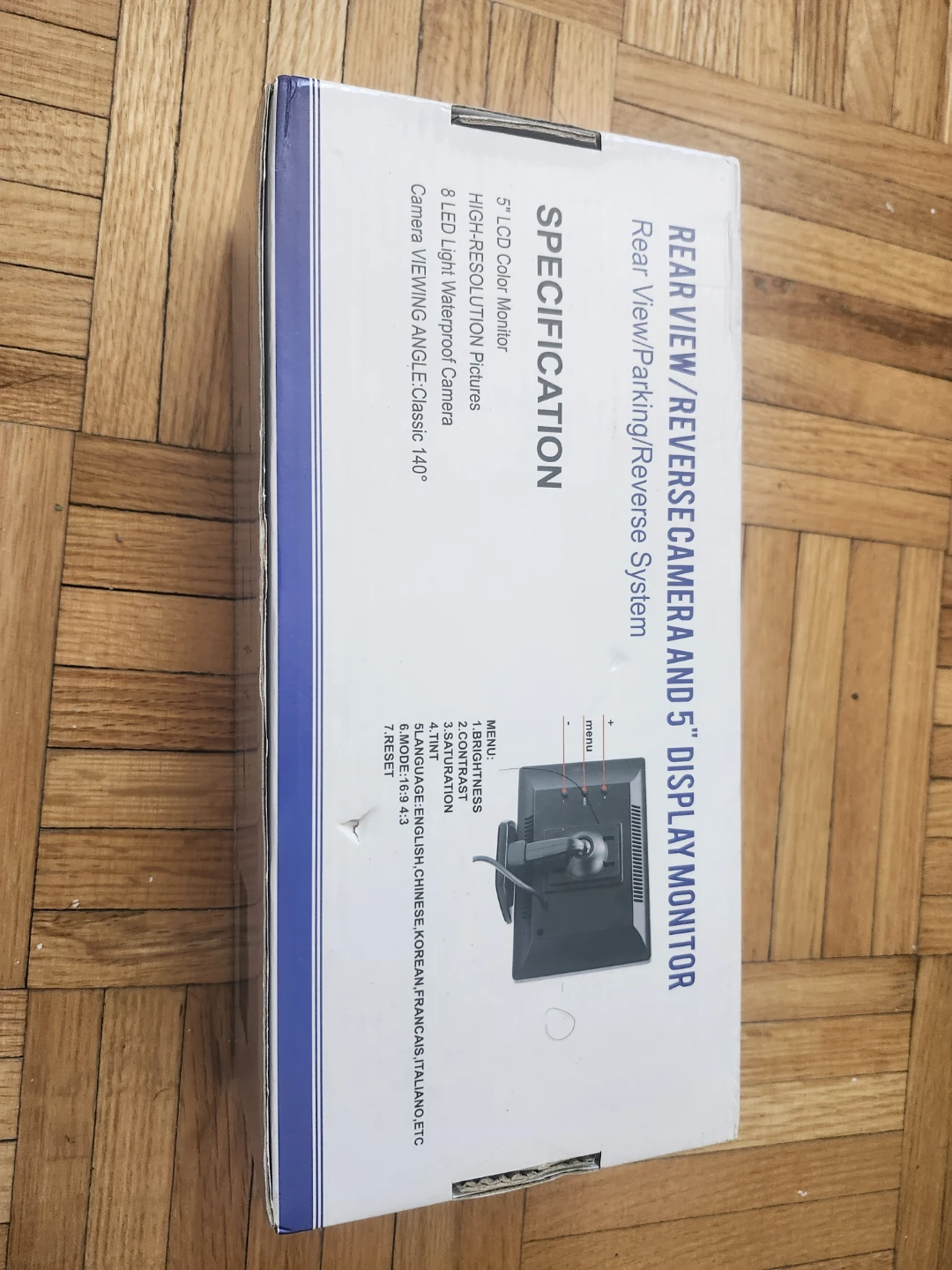 Rear View/Reverse Camera & 5" Display Monitor - photo 4