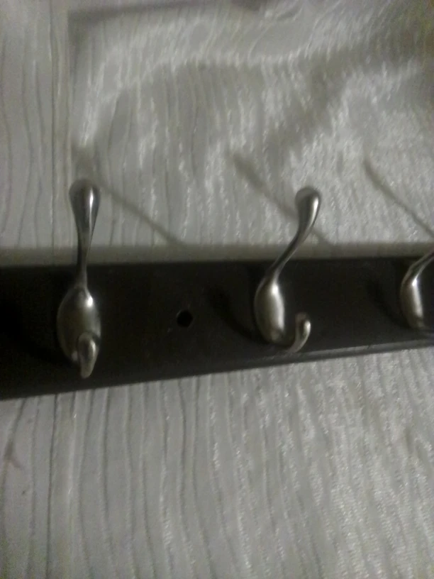 "Declutter" Wall Mounted Coat Rack with 7 Hooks - photo 2
