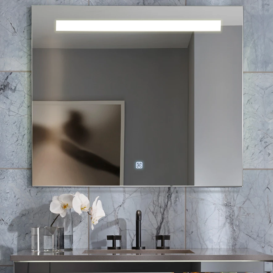 DESIGNERS 33" RECTANGULAR LED MIRROR Decoristra 33'' Macerata - photo 4