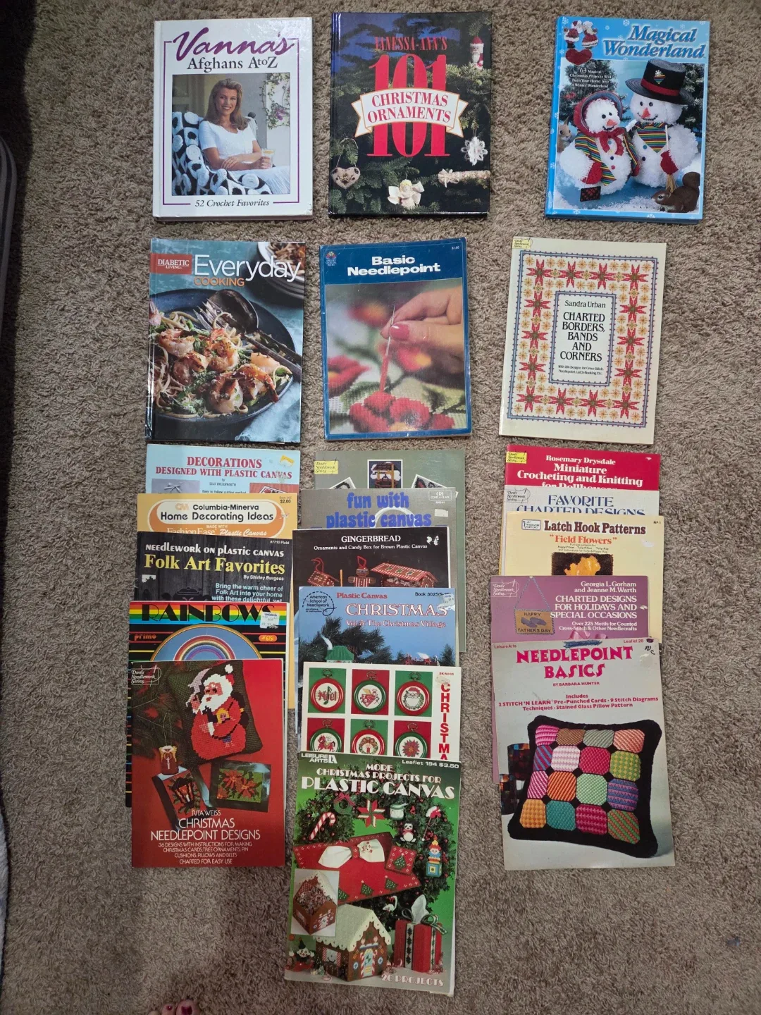 Lot of Craft & Needlepoint Books