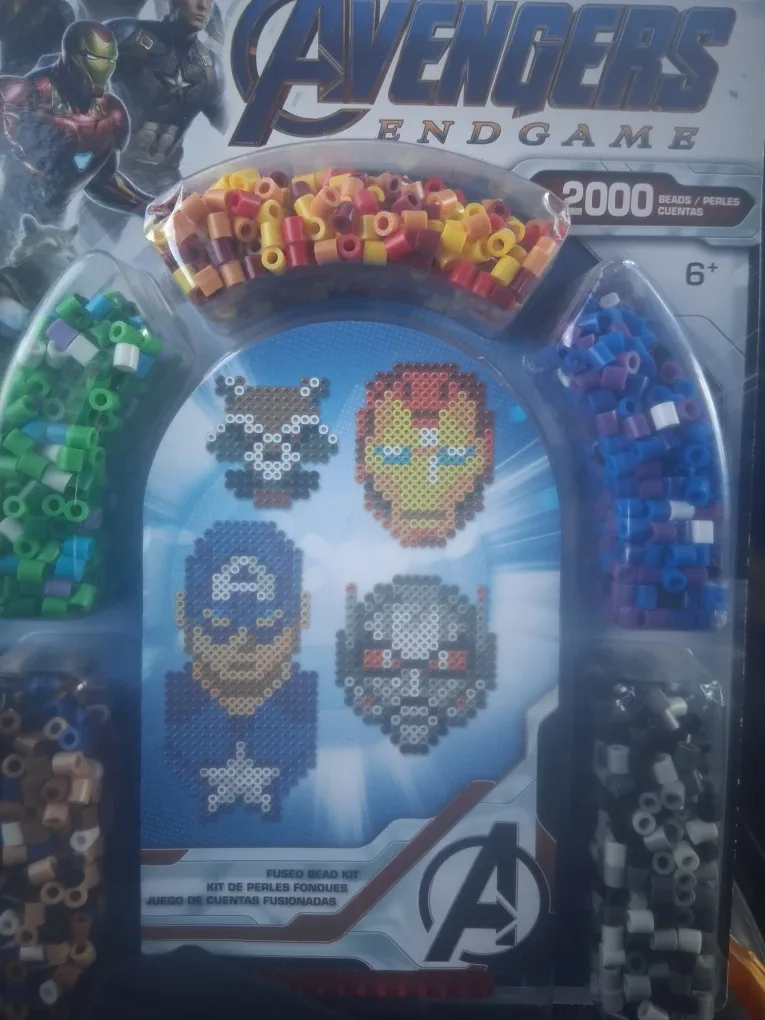 Avengers Endgame Fused Bead Kit - New!