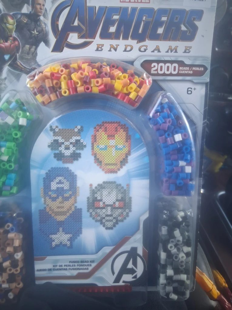 Avengers Endgame Fused Bead Kit - New! - photo 2