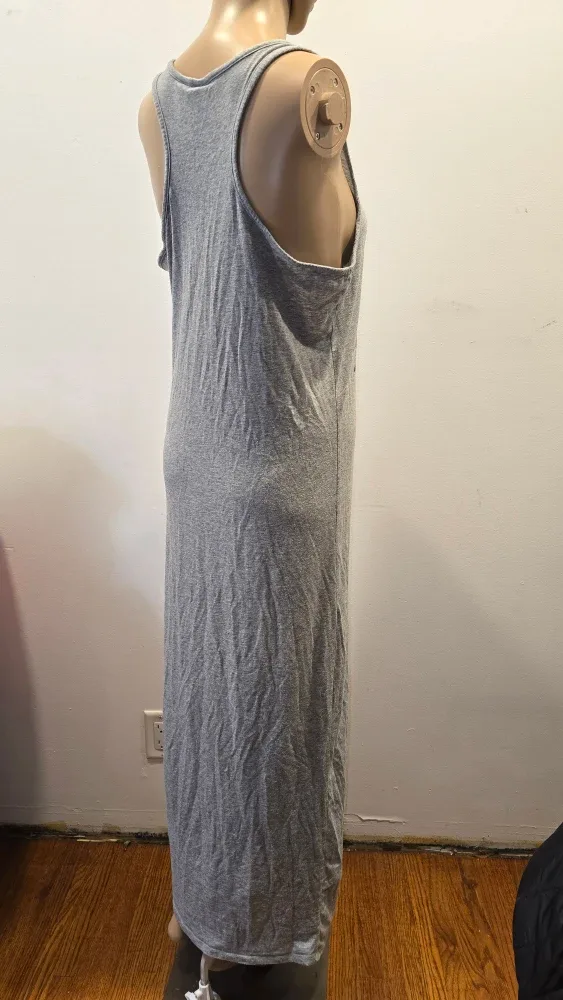 Hello Kitty Grey Maxi Dress - Size L/G #Cleanout image indicator(2)