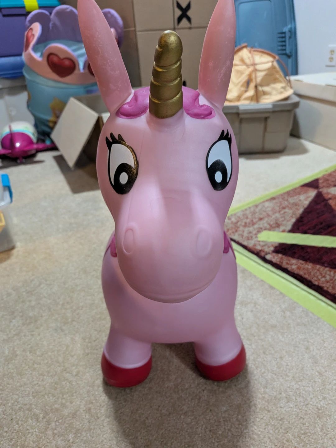 Pink Unicorn Hopper Toy - photo 2