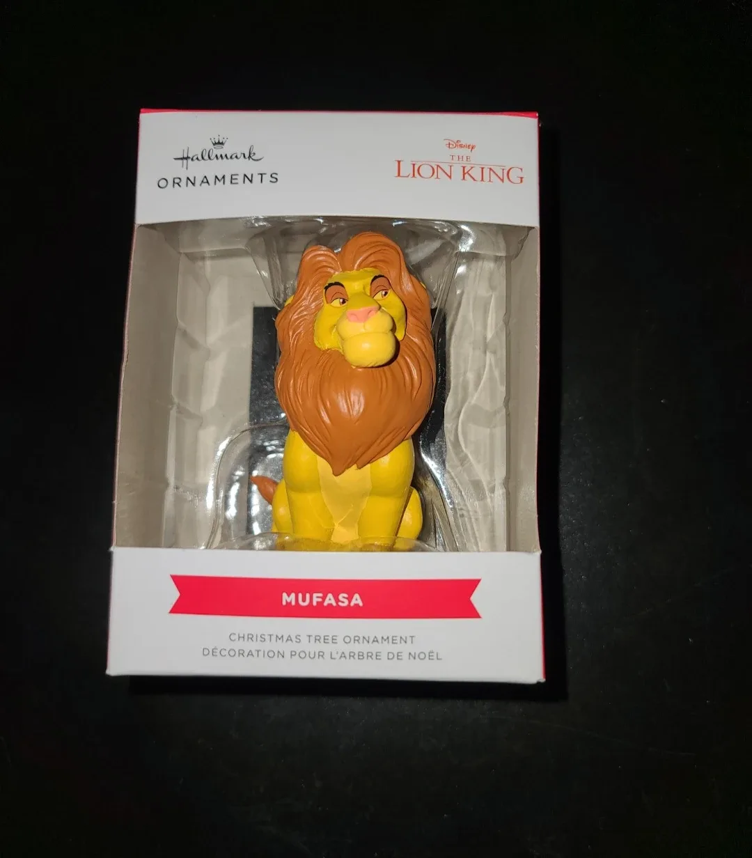 New hallmark mufasa ornament