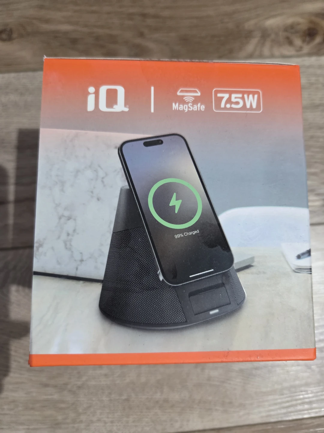 [iQ Wave] BNIB Home Speaker w/ Wireless Charger - photo 2