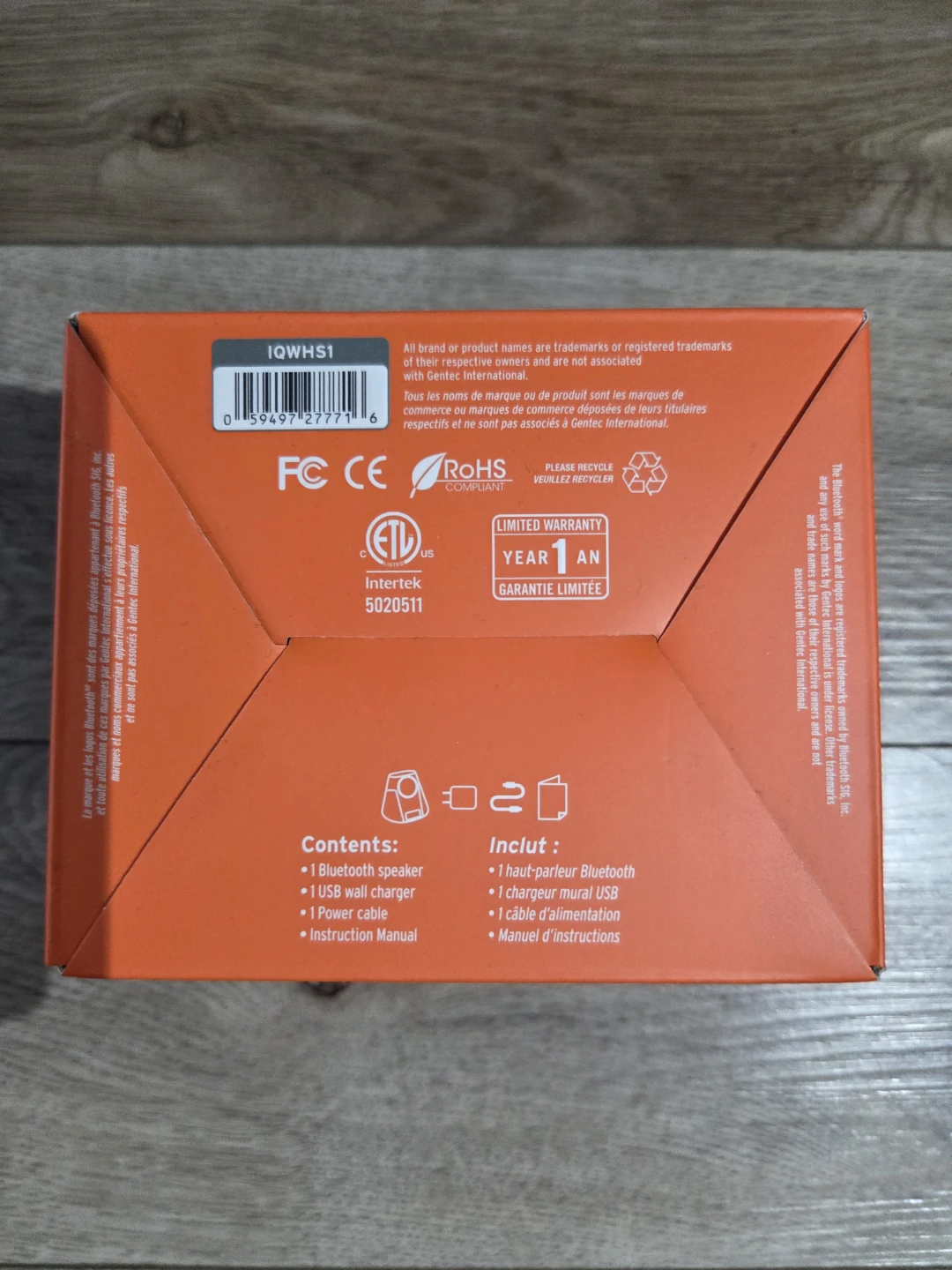 [iQ Wave] BNIB Home Speaker w/ Wireless Charger - photo 5