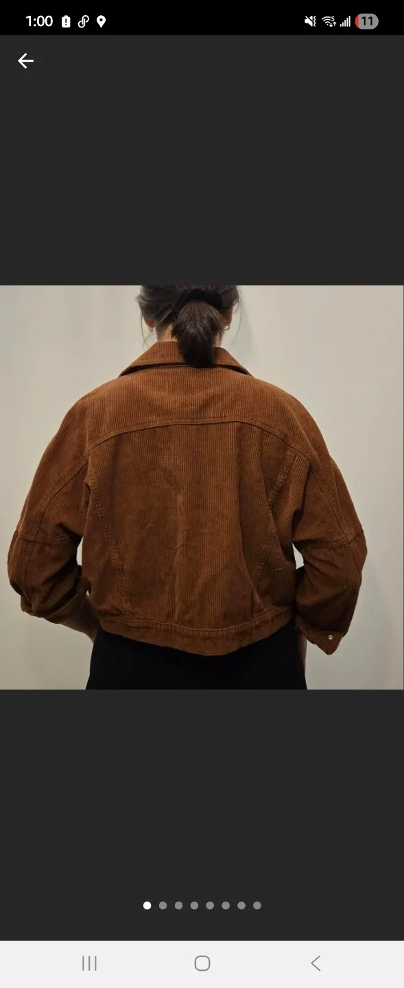 #Cleanout size M Stradivarius Corduroy Jacket image indicator(2)