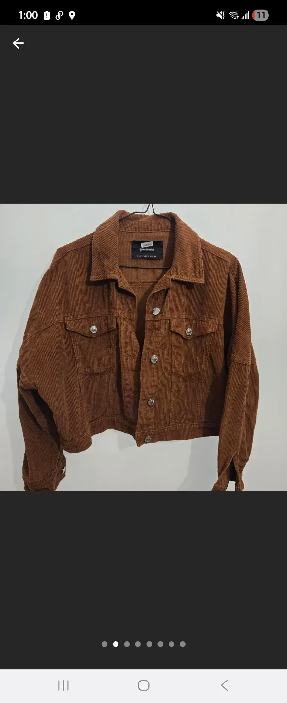 #Cleanout size M Stradivarius Corduroy Jacket image indicator(3)