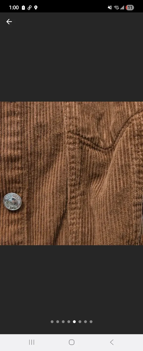 #Cleanout size M Stradivarius Corduroy Jacket image indicator(5)