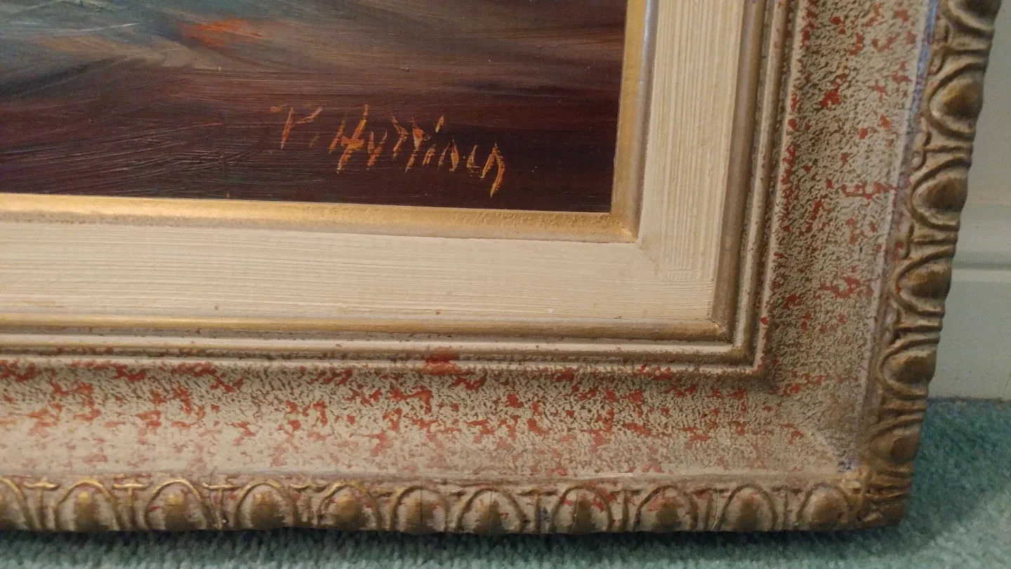 Framed Ocean Wave Painting image indicator(2)